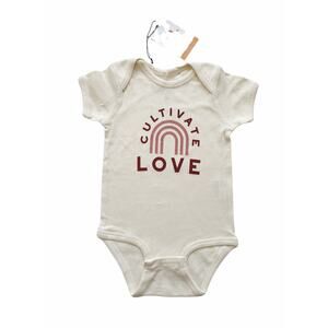 NWT Polished Prints Cultivate Love Bodysuit Size 12m
